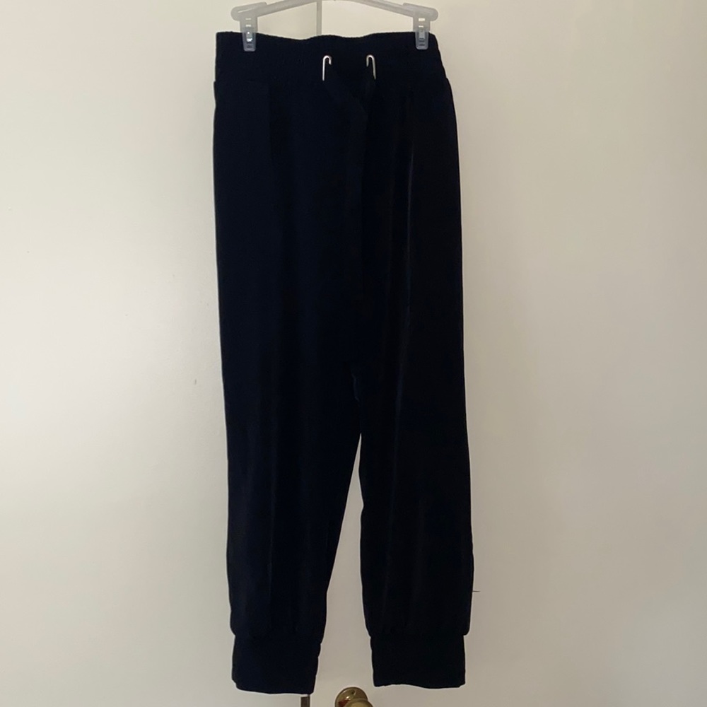 Silky black dress pants